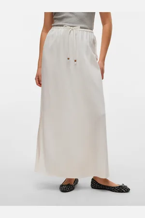 VERO MODA Vmmymilo Mittlere Taille Langer Rock