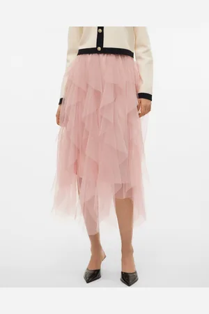 VERO MODA Vmeve Hohe Taille Midirock