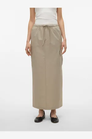 VERO MODA Vmkimberly Mittlere Taille Langer Rock