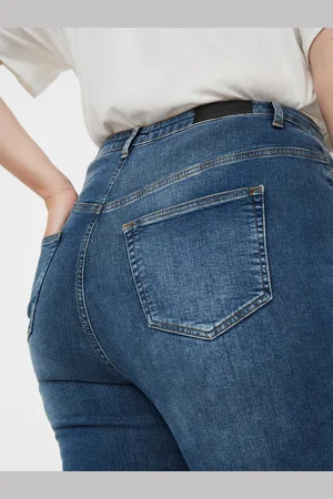 VERO MODA Vmlora Hohe Taille Skinny Fit Jeans