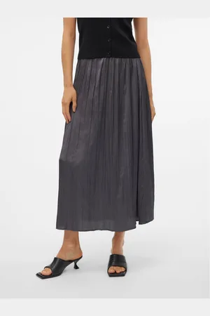VERO MODA Vmbillie Hohe Taille Langer Rock