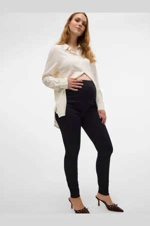 Mama;licious Slim Fit Hohe Taille Jeggings