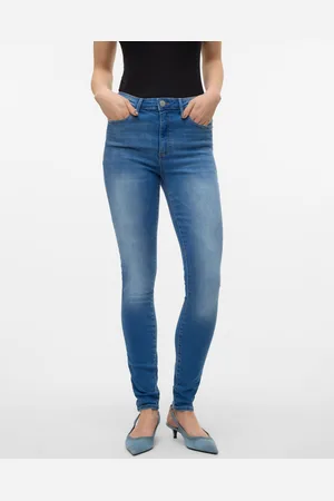 VERO MODA Vmsophia Hohe Taille Skinny Fit Jeans
