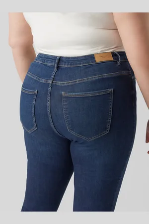 VERO MODA Vmphia Hohe Taille Skinny Fit Jeans