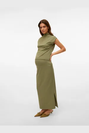 Mama;licious Hohe Taille Langer Rock