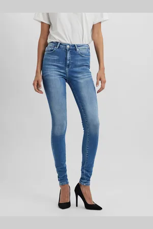 VERO MODA Vmsophia Hohe Taille Skinny Fit Jeans