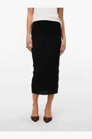 VERO MODA Vmromane Mittlere Taille Langer Rock