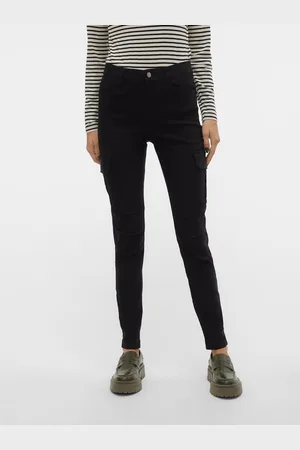VERO MODA Vmdebbie Mid Rise Cargohose