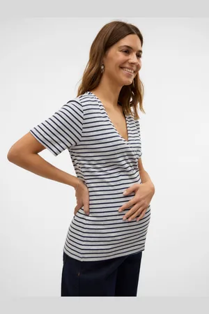 Mama;licious Normal Geschnitten V-ausschnitt Top