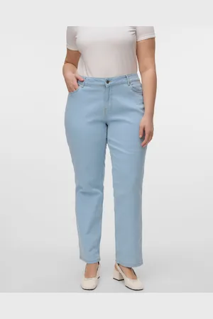 VERO MODA Vmcjakie Mid Rise Gerade Geschnitten Jeans