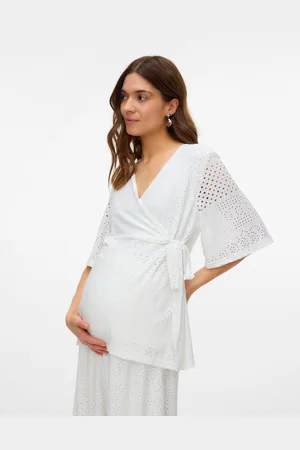 Mama;licious Normal Geschnitten V-ausschnitt Top