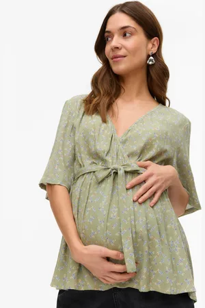 Mama;licious Normal Geschnitten V-ausschnitt Top