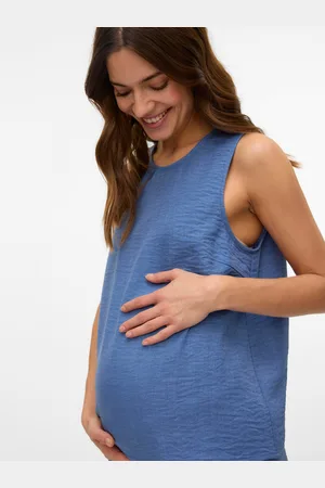 Mama;licious Normal Geschnitten Rundhals Top