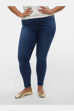 VERO MODA Vmctanya Hohe Taille Skinny Fit Jeans