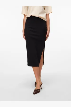 VERO MODA Vmsofia Hohe Taille Midirock