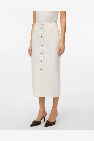 VERO MODA Vmwild Hohe Taille Langer Rock