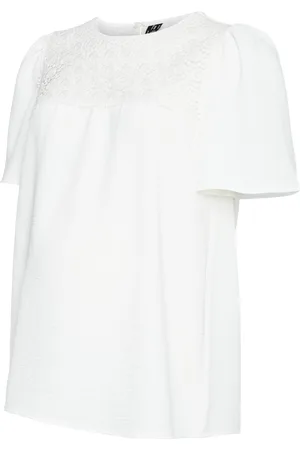 Mama;licious Normal Geschnitten Rundhals Top