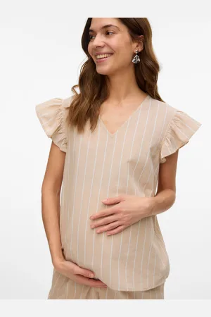 Mama;licious Normal Geschnitten V-ausschnitt Top