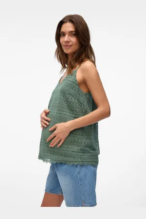 Mama;licious Normal Geschnitten V-ausschnitt Top