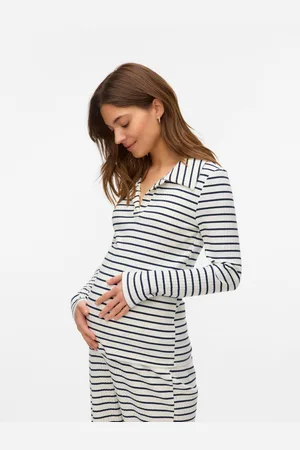 Mama;licious Normal Geschnitten Polokragen Top