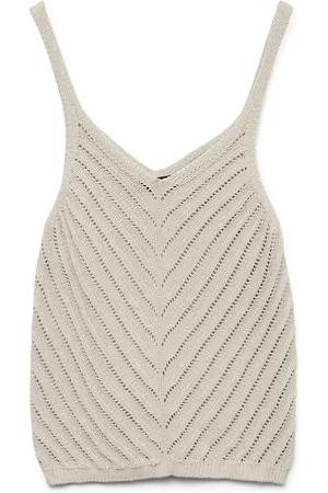 VERO MODA Vmperu Gestricktes Oberteil