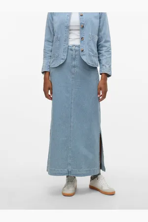 VERO MODA Vmbirkley Mittlere Taille Langer Rock