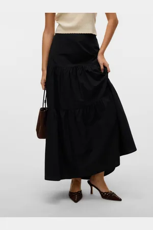 VERO MODA Vmtilda Hohe Taille Langer Rock