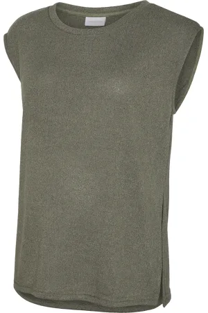 Mama;licious Normal Geschnitten Rundhals Top