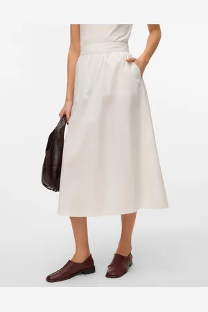 VERO MODA Vmcharlotte Hohe Taille Langer Rock