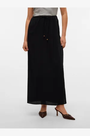 VERO MODA Vmmymilo Mittlere Taille Langer Rock
