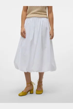 VERO MODA Vmfriba Hohe Taille Langer Rock
