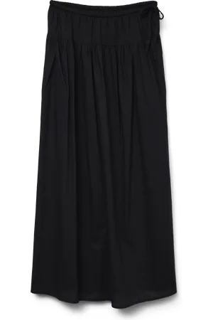 VERO MODA Vmroxanne Mittlere Taille Langer Rock