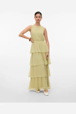 VERO MODA Vmmelisa Langes Kleid