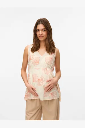 Mama;licious Normal Geschnitten V-ausschnitt Top
