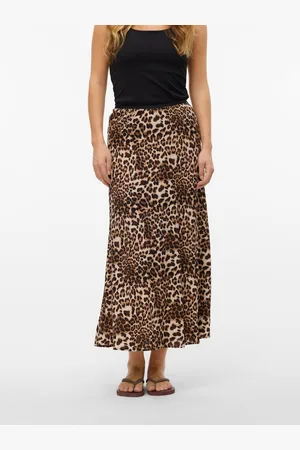 VERO MODA Vmalba Mittlere Taille Langer Rock