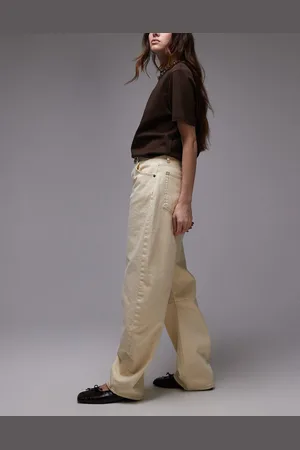 Topshop Barrel Mid Rise Jean