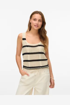 VERO MODA Vmsardinia Gestricktes Oberteil