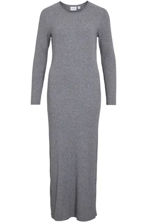 VILA Maxi Strickkleid