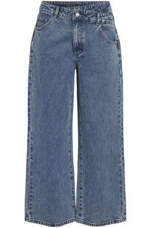 VILA Regular Waist Wide Fit Jeans