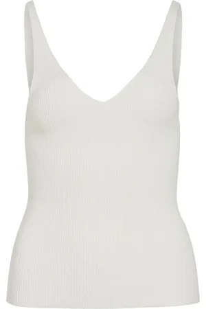 VILA Ärmellos Stricktop