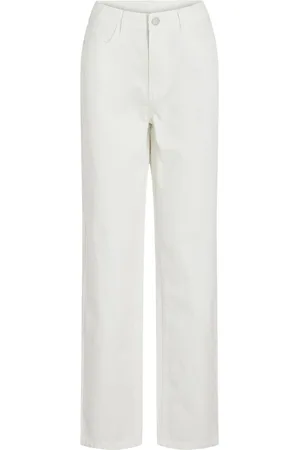 VILA High Waist Straight Fit Jeans