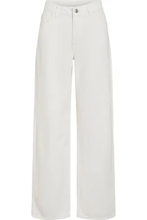 VILA Vipalma Mid-waist Wide Fit Jeans