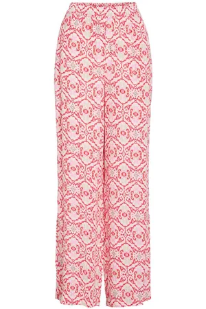 VILA Vikikki High Waist Hose Mit Weitem Bein