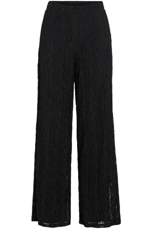VILA High Waist Hose Mit Weitem Bein