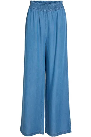 VILA High Waist Hose Mit Weitem Bein
