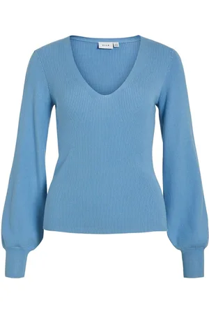 VILA V-ausschnitt Stricktop