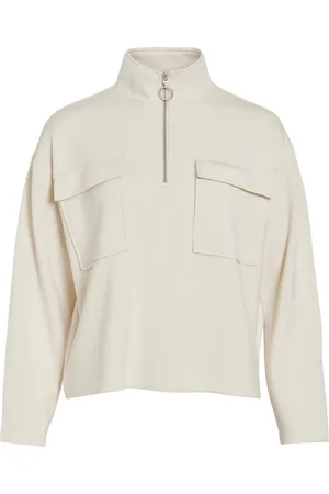 VILA High Neck Oberteil Mit Langen Ärmeln