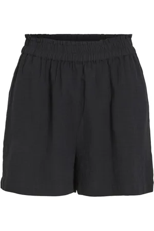 VILA High Waist Baumwoll Shorts