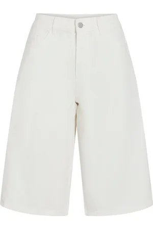 VILA High Waist Bermudashorts