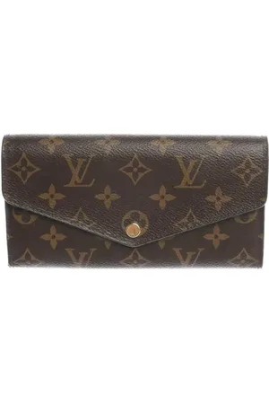 LOUIS VUITTON Sarah Geldbörse Dunkelbraun